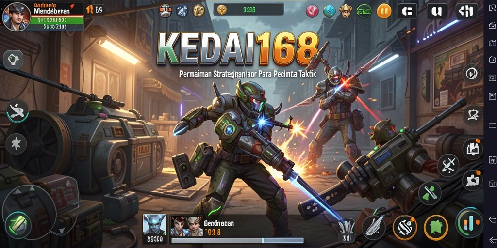 Gameplay KEDAI168 dengan strateginya yang mendalam dan menegangkan.