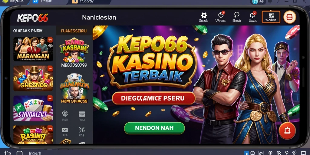 Tampilan gameplay KEPO66 yang mengasyikkan dan penuh warna.