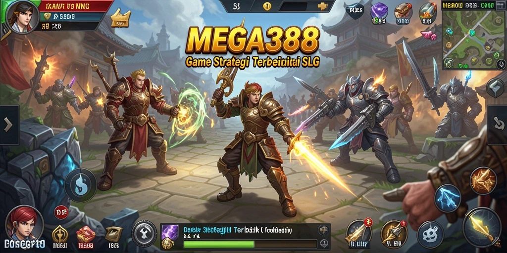 Tangkapan layar gameplay MEGA388 dengan strategi SLG yang seru.