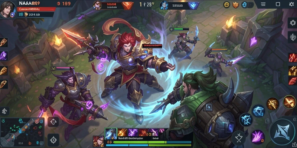 Tangkapan layar gameplay NAGA889 yang menegangkan dan penuh aksi.