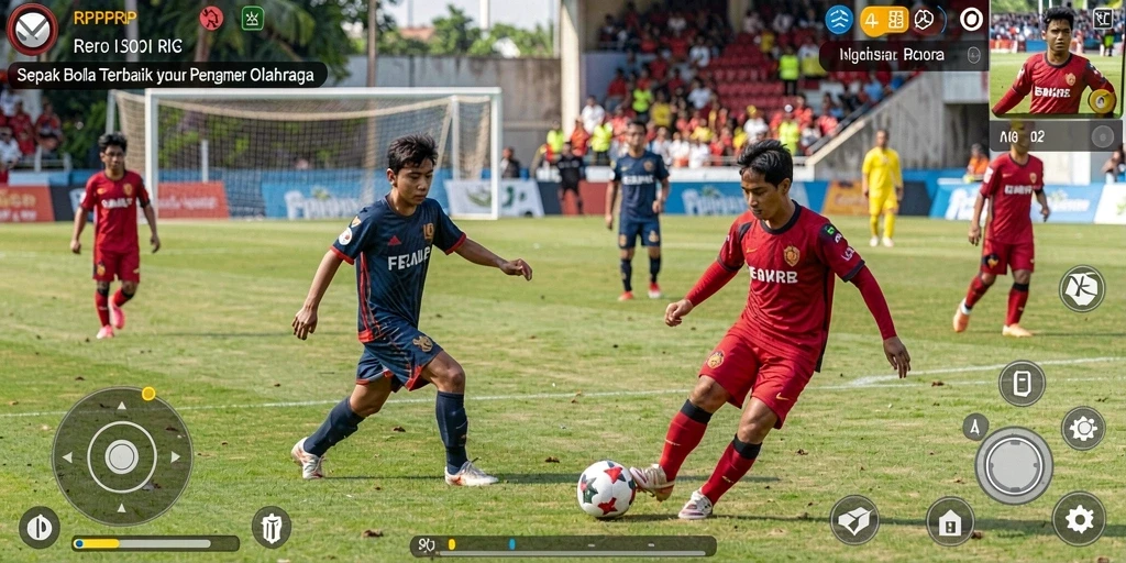 Gameplay RPRPRP yang menegangkan dan seru di lapangan.
