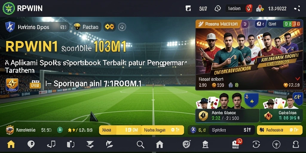 Screenshot utama RPWIN1 menampilkan pengalaman taruhan yang menarik dan interaktif.