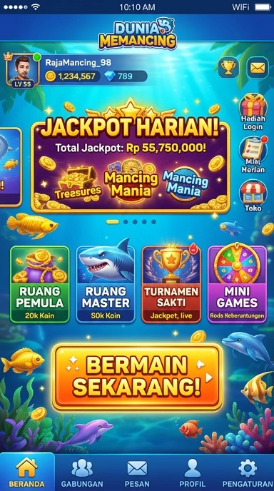 Screenshot tampilan utama zk988 yang memudahkan pengguna dalam menjelajahi aplikasi.